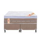 Cama Box + Colchão Castor Queen Premium Niponpedic One Face T