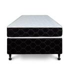 Cama Box + Colchão Castor Solteiro Montblanc Double Face D33