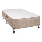 Cama Box + Colchão Castor Solteiro Premium Amazon Gel One Fac