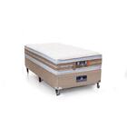 Cama Box + Colchão Castor Solteiro Silver Star Air Double Fac