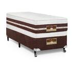 Cama Box + Colchão Castor Solteiro Silver Star Air Double Fac