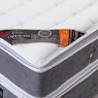 Cama Box + Colchão Castor Solteiro Super Luxo Light Stress Do