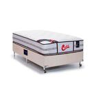 Cama Box + Colchão Castor Solteiro Vitagel Classic Double Fac