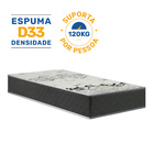Cama Box + Colchão De D33 Iso 3000 Gazin + Auxiliar De Espuma