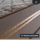 Cama Box + Colchão De Espuma D33 Millenium One Face King 193