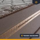 Cama Box + Colchão De Espuma D33 Millenium One Face Queen 158