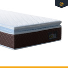 Cama Box + Colchão De Espuma D33 Pillow Top Comfort Luxo + Au