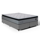 Cama Box + Colchão de Espuma D33 Pillow Top Maxx Queen 158 cm