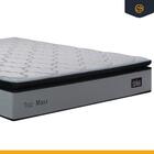 Cama Box + Colchão De Espuma D33 Pillow Top Maxx Queen 158 cm