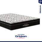 Cama Box + Colchão De Espuma D45 Ortobom Airtech Ortopillow 1