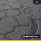 Cama Box + Colchão De Espuma D45 Pillow Top Suport Prime + Au