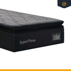 Cama Box + Colchão De Espuma D45 Pillow Top Suport Prime + Au