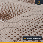 Cama Box + Colchão De Espuma Mega Pillow Queen 158 cm