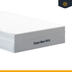 Cama Box + Colchão De Molas Ensacadas Classic Maxx White + Au
