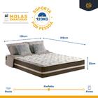 Cama Box + Colchão De Molas Ensacadas Classic Viúva 128 Cm