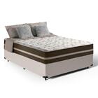 Cama Box + Colchão De Molas Ensacadas Classic Viúva 128 Cm