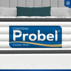 Cama Box + Colchão De Molas Ensacadas Double Face Essence Pro