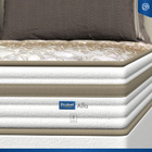 Cama Box + Colchão De Molas Ensacadas Double Face Pillow Euro