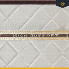 Cama Box + Colchão De Molas Ensacadas Luxury + Auxiliar De Es