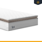 Cama Box + Colchão De Molas Ensacadas Pillow Top Neve + Auxil