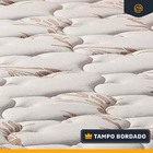 Cama Box + Colchão De Molas Solteiro Anjos Classic Superlasti