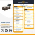 Cama Box + Colchão De Solteiro Classic Molas Ensacadas 78x188