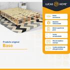 Cama Box + Colchão De Viúva Ortobom D45 Iso 150 128x188x53cm