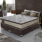 Cama Box + Colchão Gazin Queen Size Com Molas Ensacadas Good