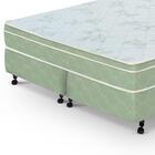 Cama Box + Colchão King Size Castor Espuma D33 Sleep Max 65cm