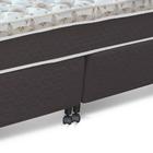 Cama Box + Colchão King Size Castor Pocket Híbrido Class One