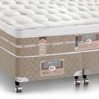 Cama Box + Colchão King Size Castor Pocket Silver Star Air On