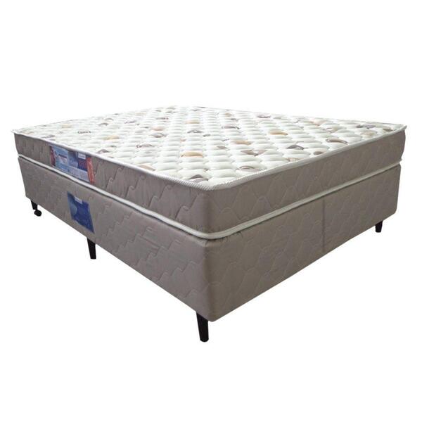 Cama Box + Colchão Netsono King Double Face D33 180x200x42cm