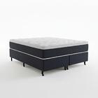 Cama Box + Colchão Netsono King Five Star Air One Face Pocket