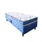 Cama Box + Colchão Netsono Solteiro Double Face D45 100x200x5