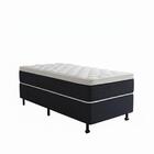 Cama Box + Colchão Netsono Solteiro Five Star Air One Face Po