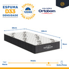 Cama Box + Colchão Ortobom De Espuma D33 Airtech 100 + Auxili