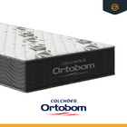 Cama Box + Colchão Ortobom De Espuma D33 Airtech 100 + Auxili