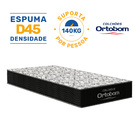 Cama Box + Colchão Ortobom De Espuma D45 Airtech 150 + Auxili