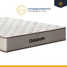 Cama Box + Colchão Ortobom De Espuma D60 Double Face Force Dr