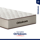 Cama Box + Colchão Ortobom De Espuma D60 Force Dream Solteiro