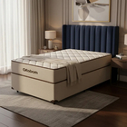 Cama Box + Colchão Ortobom De Espuma D60 Force Dream Solteiro