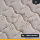 Cama Box + Colchão Ortobom De Molas Ensacadas Airtech Springp