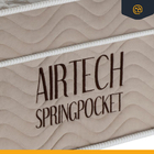 Cama Box + Colchao Ortobom De Molas Ensacadas Airtech Springp