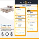 Cama Box + Colchão Queen Classic Molas Pocket 158 x 198 x 61