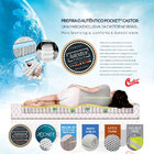 Cama Box + Colchão Queen Size Castor Gold Star Pocket Latex P