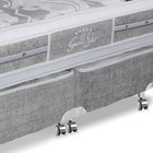 Cama Box + Colchão Queen Size Castor Gold Star Pocket Latex P