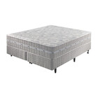 Cama Box + Colchão Queen Size Molas Ensacadas Alabama 158x198