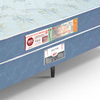 Cama Box + Colchão Solteiro Castor Espuma D45 Sleep Max 18cm