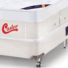 Cama Box + Colchão Solteiro Castor Gold Star Vitagel One Face