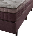 Cama Box + Colchão Solteiro Twin Detroit Molas Ensacadas Visc